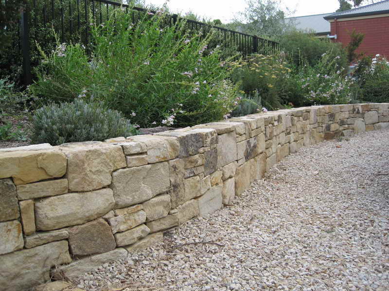 Stone Retaining Wall