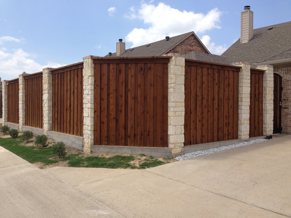 Fence Stone Column