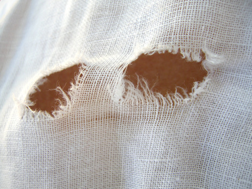 cloth rip