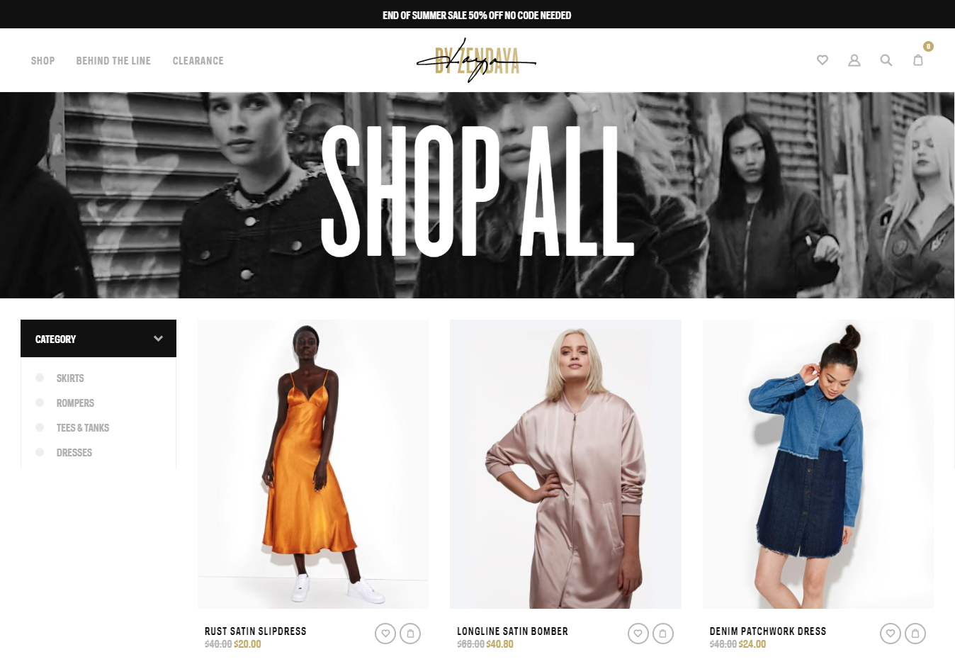 Shopify Example store