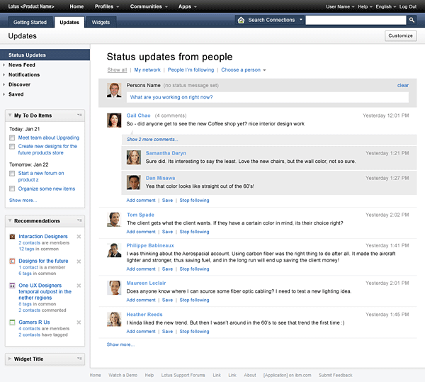 IBM Connections 3.0