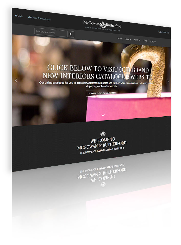 Mcgowan & Rutherford - Website screenshot
