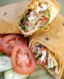 Grilled Chicken Wrap