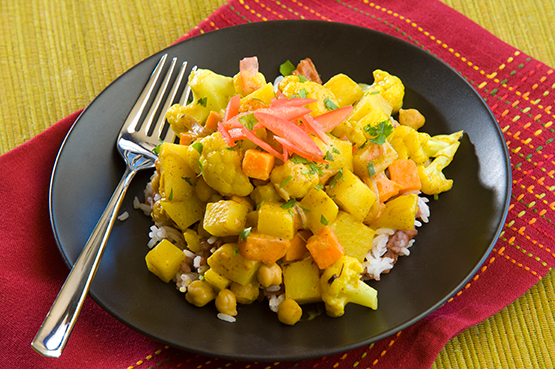 Cauliflower Potato Korma