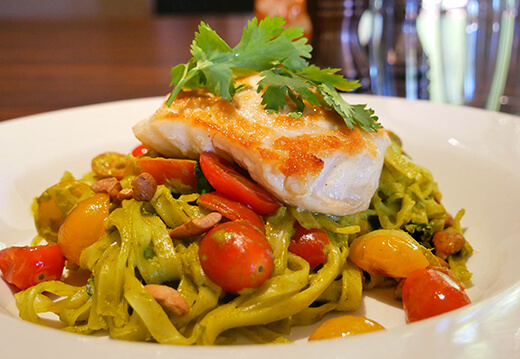Green Curry Halibut