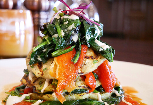 Eggplant Napoleon