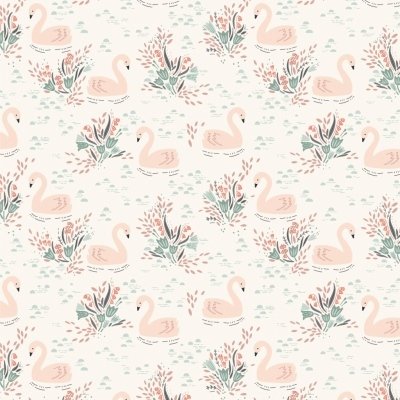 Purple unicorn fabric