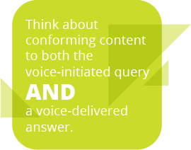 Voice-Delivered Query Quote