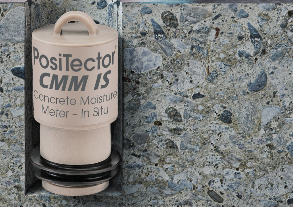 How to measure concrete moisture (positector CMM IS Moisture Meter) with Figure 7
