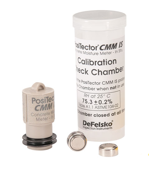 How to measure concrete moisture (positector CMM IS Moisture Meter) with Figure 10