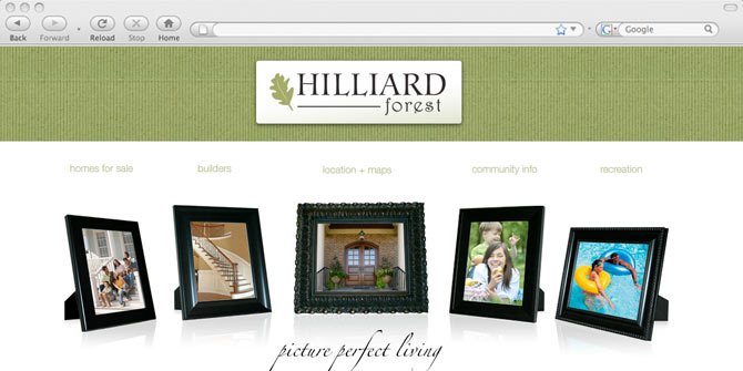 Hilliard Forest website