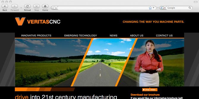 VeritasCNC website