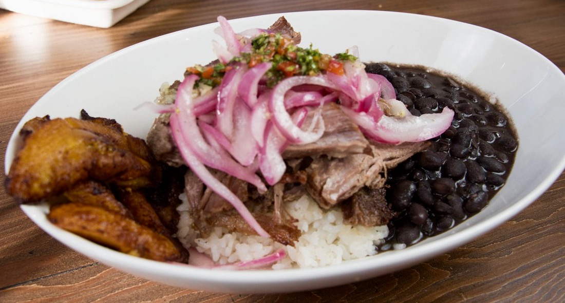 Lechon Cubano rabano