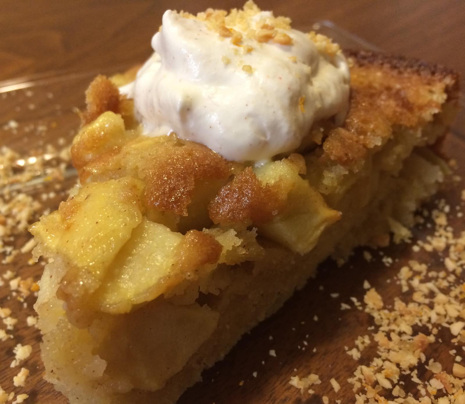 Grated Apple Cake With Topping Grated Apple Cake With Topping