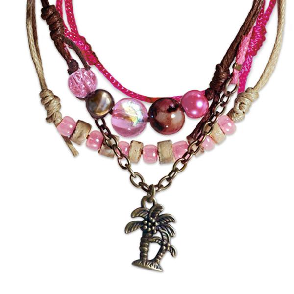 Palm Tree Bracelets 4 Piece Set Charm Bracelet