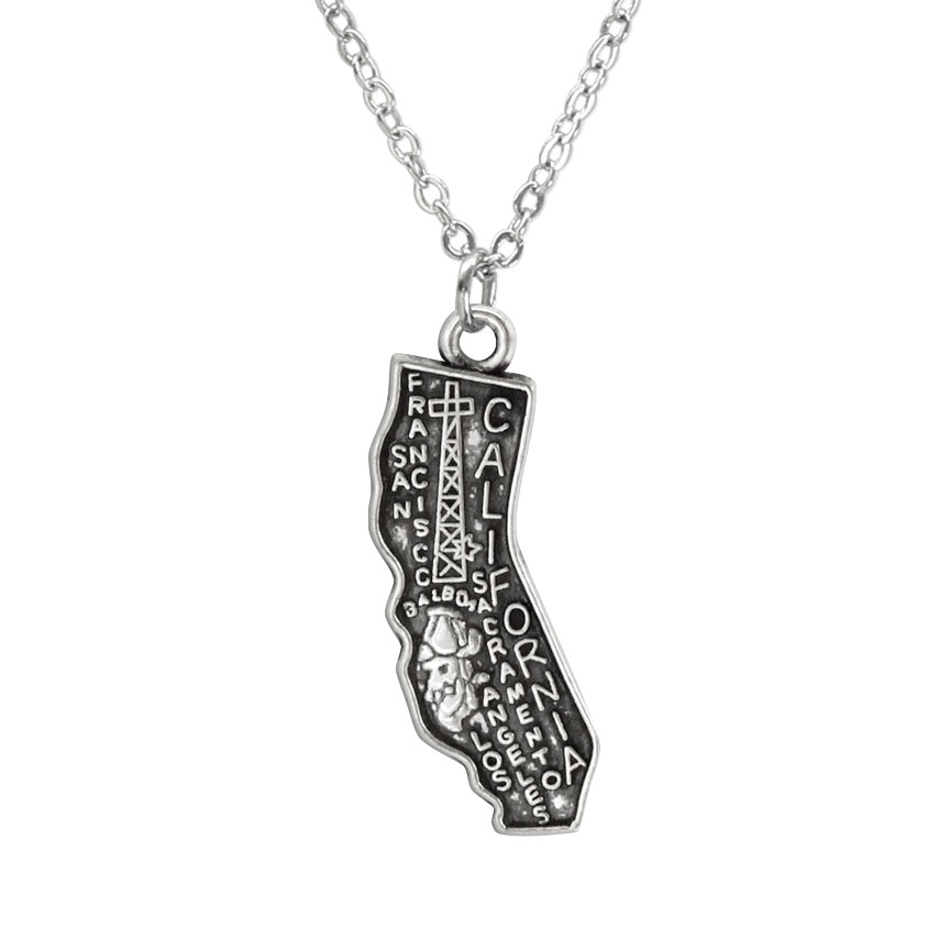 Jewelry California Charm Necklace