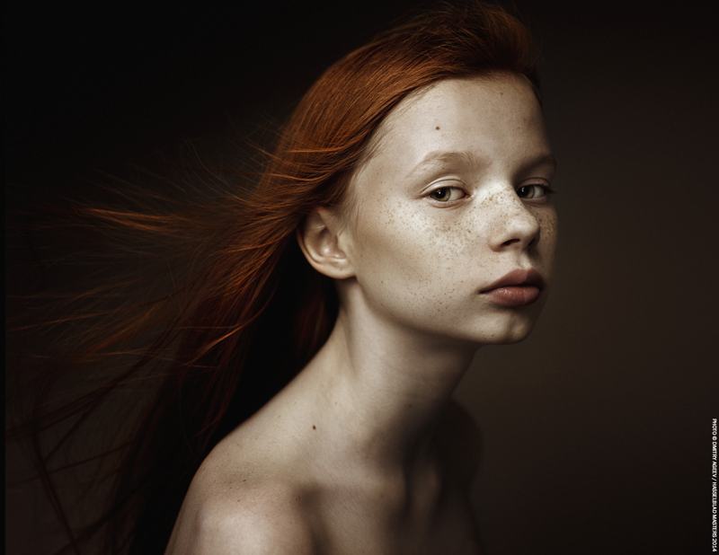 foto: © Dmitry Ageev, Russian Federation, portret van jong roodharig meisje