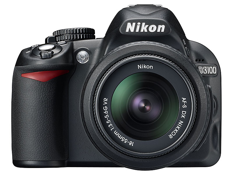 voorkant foto van Nikon D3100