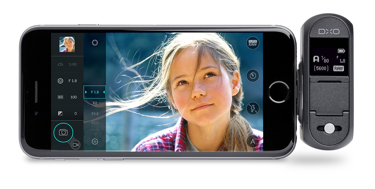 foto van iPhone met DxO One, 20 megapixel camera voor iPhone
