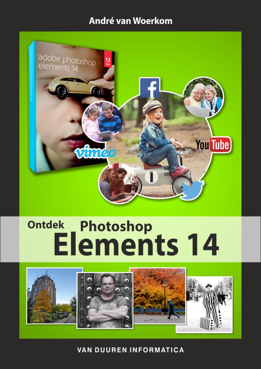 coverfoto van boek Ontdek Photoshop Elements 14