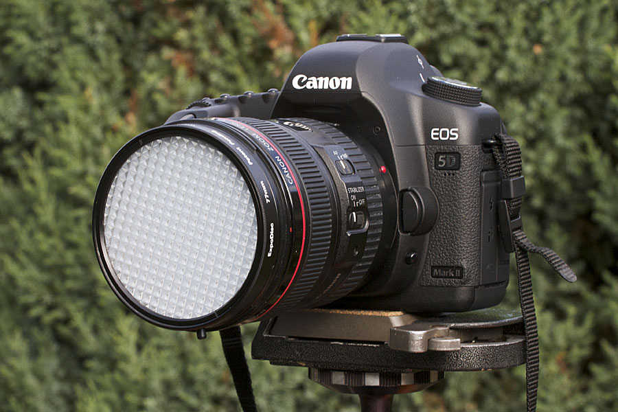 foto van Camera met Expodisc