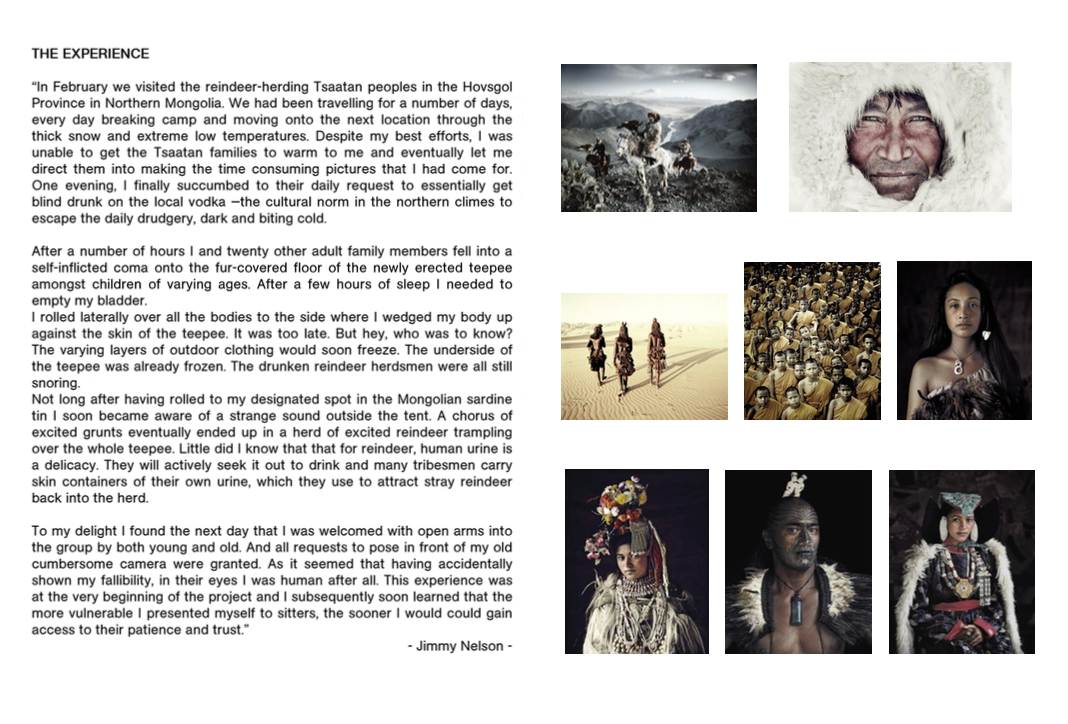 foto van binnenwerk van boek Before They Pass Away van Jimmy Nelson