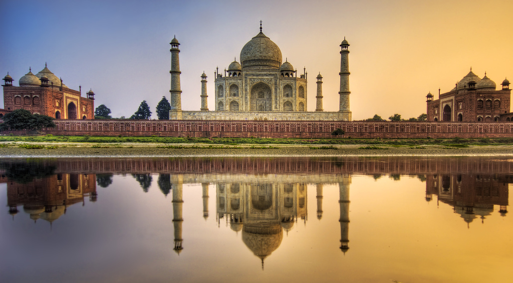 foto: Trey Ratcliff | Farewell India - The Taj Mahal (HDR opname)