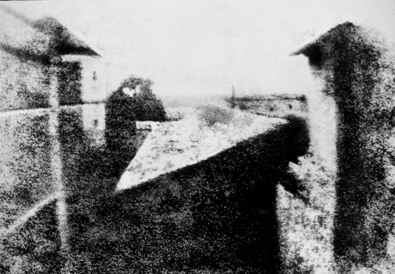 foto: Joseph Nicéphore Nièpce - de eerste foto ooit