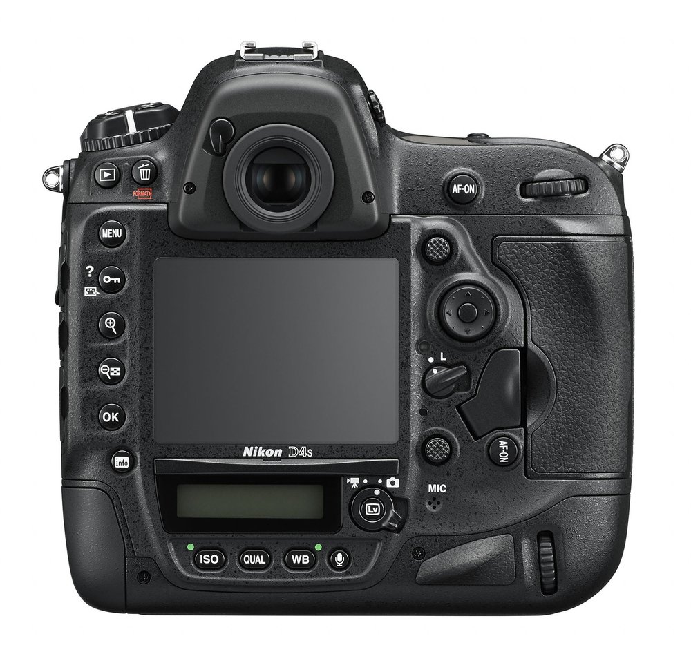 Nikon D4s achterkant