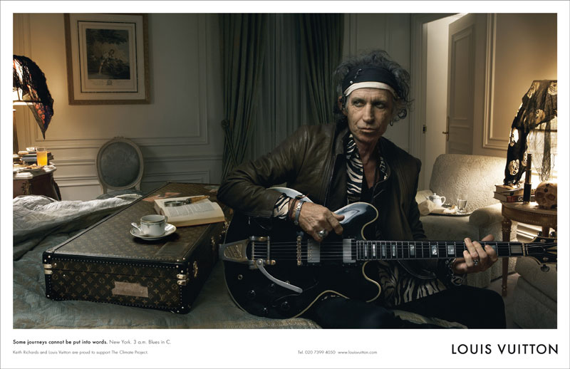 Annie Leibovitz fotografeert Keith Richards