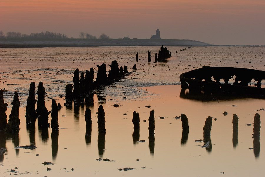 foto: Hillebrand Breuker | Wierum ná zonsondergang