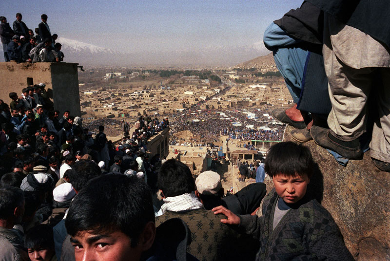 foto: Robert Knoth | Viering van Nauroz, het nieuwjaar in Afghanistan, Kabul 2003 voor NRC magazine.