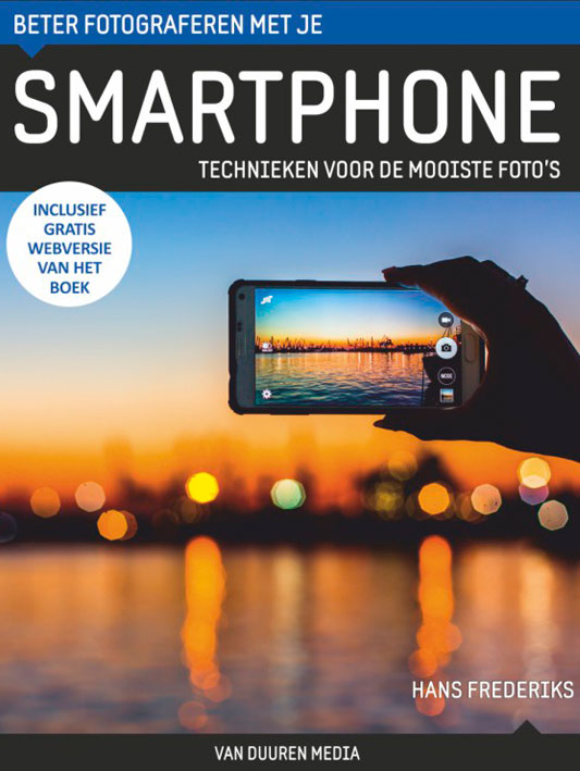 coverfoto Beter fotograferen met je smartphone - Hans Frederiks, isbn 9789059409835