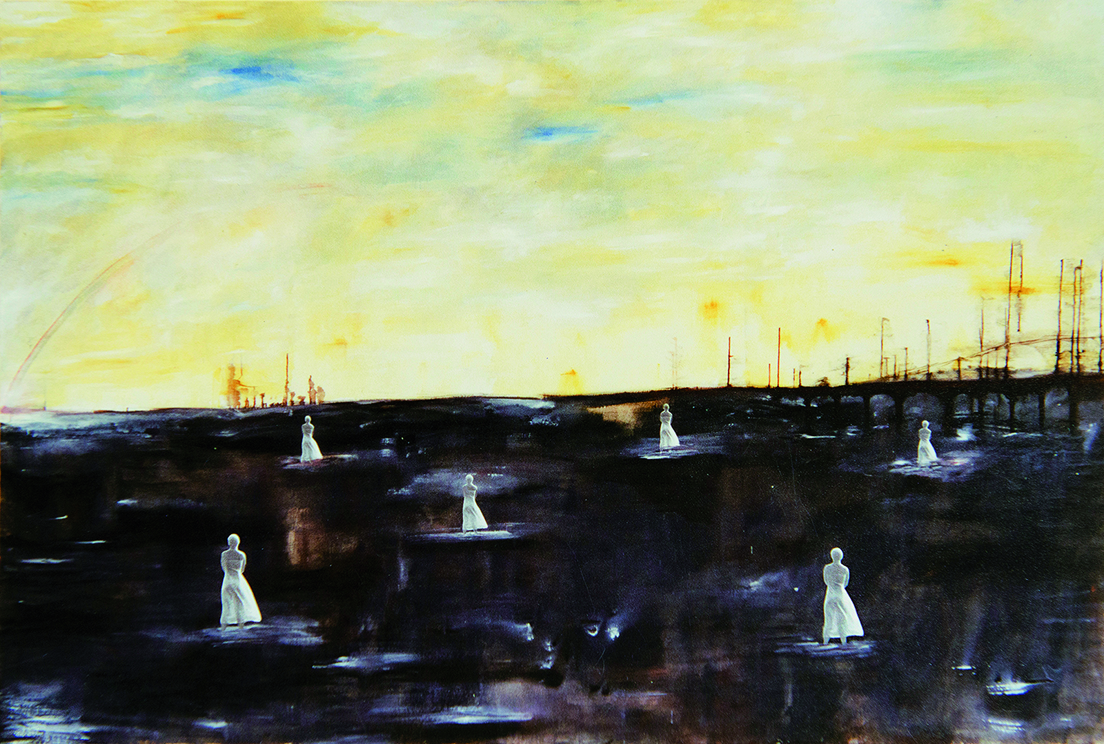 schilderij: © Tina van Turnhout - The new century 1999-2000