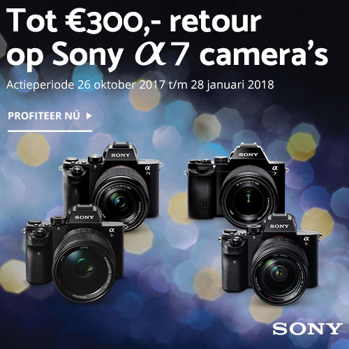 Sony-cashbacks tot maar liefst 1000 euro bij cameranu