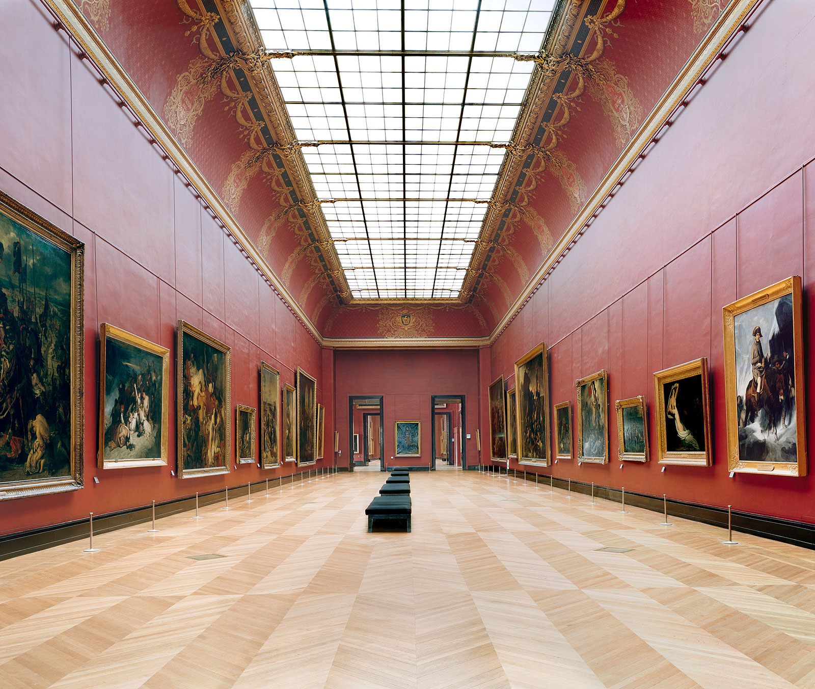 © Candida Höfer, VG Bild-Kunst, Bonn - Musée du Louvre Paris XXI 2005