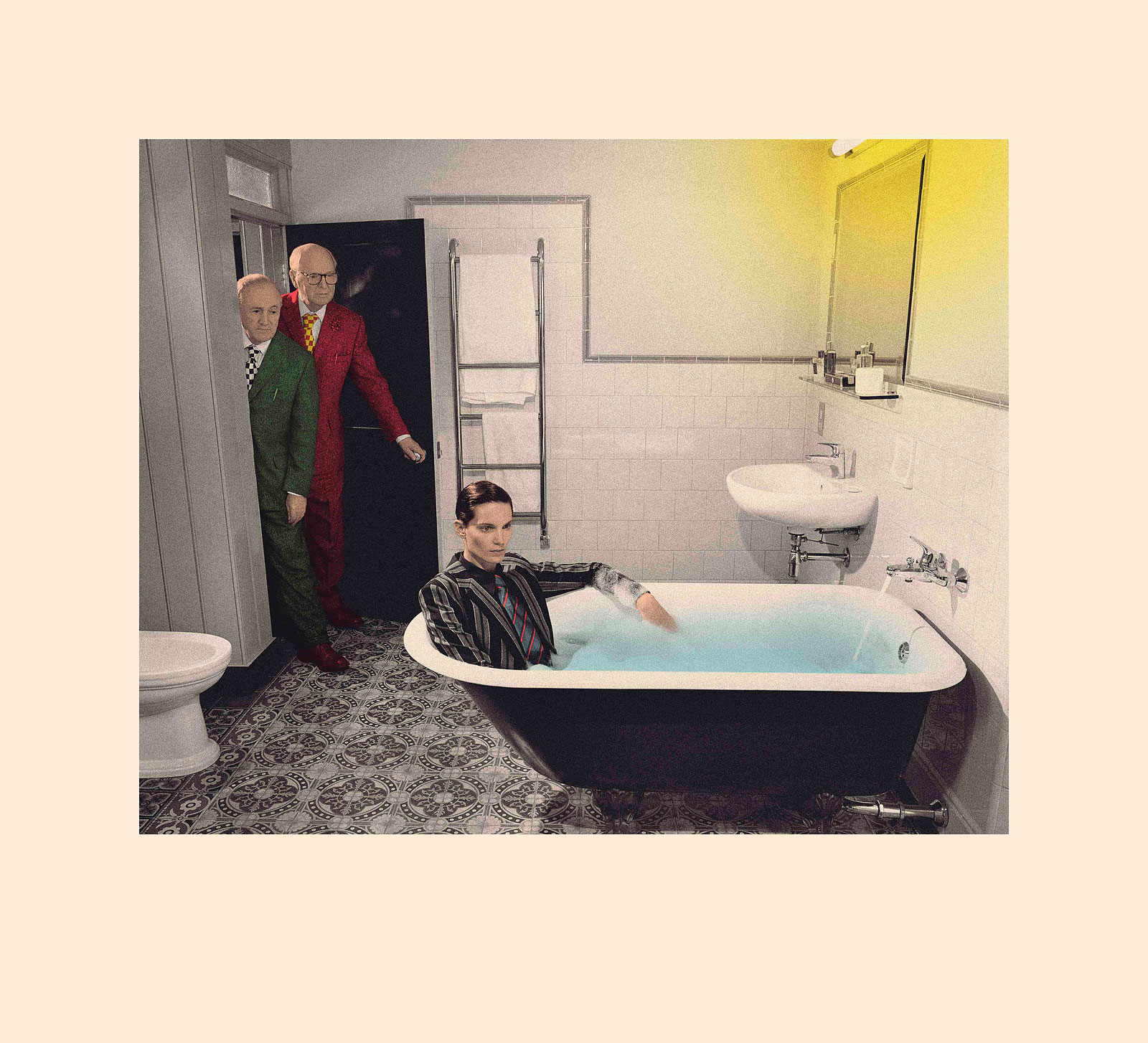 Miles Aldridge - Love Always & All Ways (after Gilbert & George) #5, 2017 - Courtesy Miles Aldridge and Reflex Gallery Amsterdam.