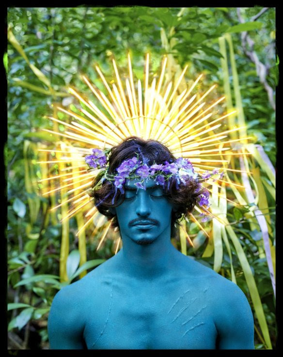 foto: © David LaChapelle - Behold, 2016, Hand Painted negative