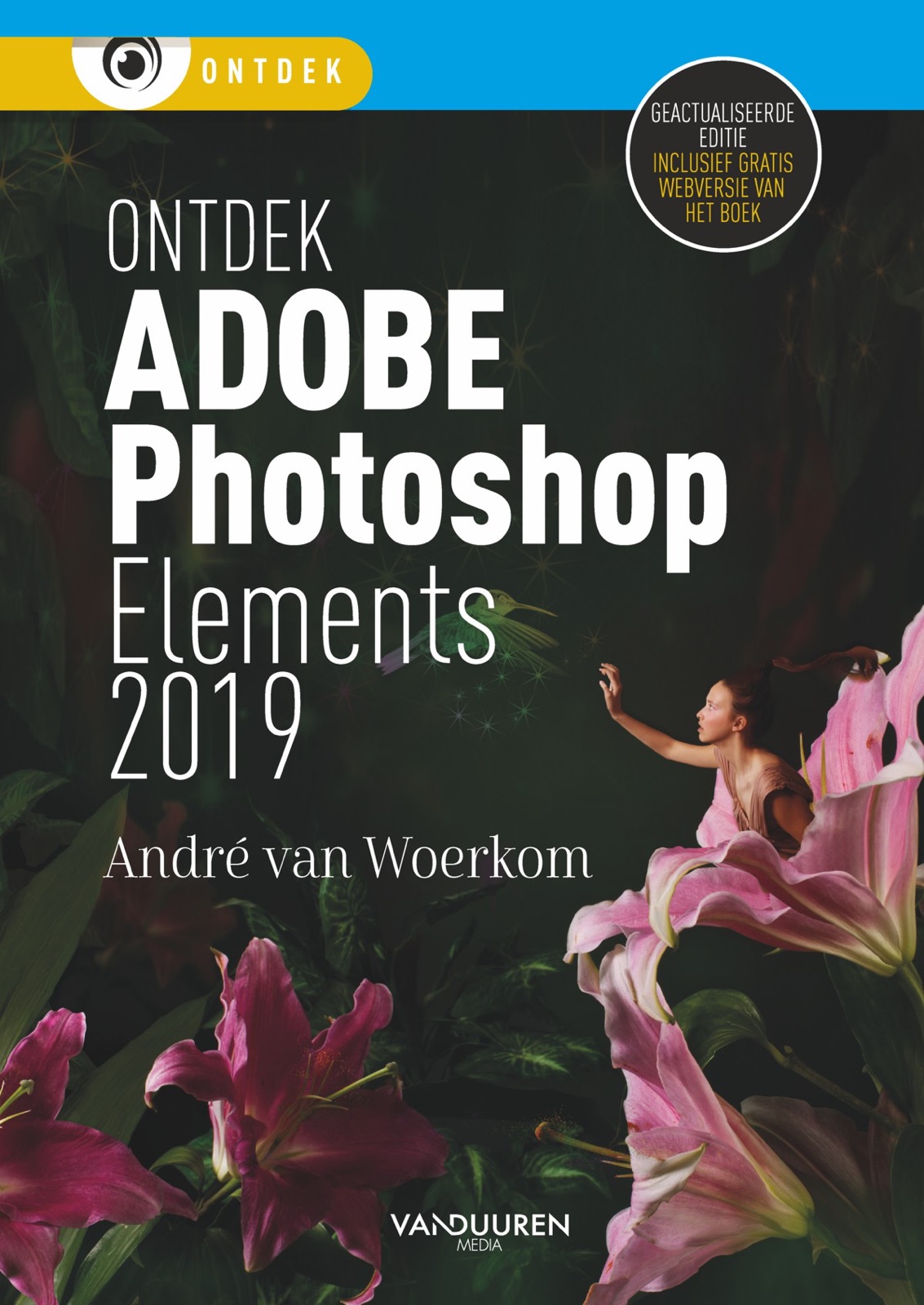 coverfoto van fotoboek Ontdek Photoshop Elements 2019