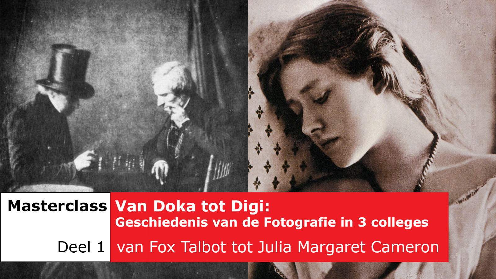 flyerfoto voor Masterclass fotografie bij Photo020