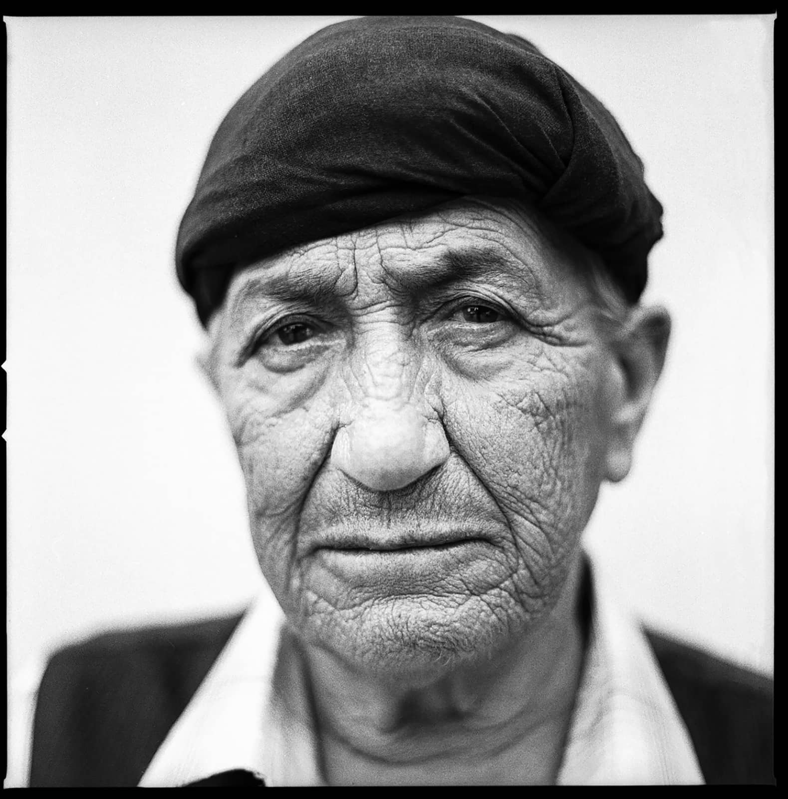 foto: © Leander Varekamp - portret oude man
