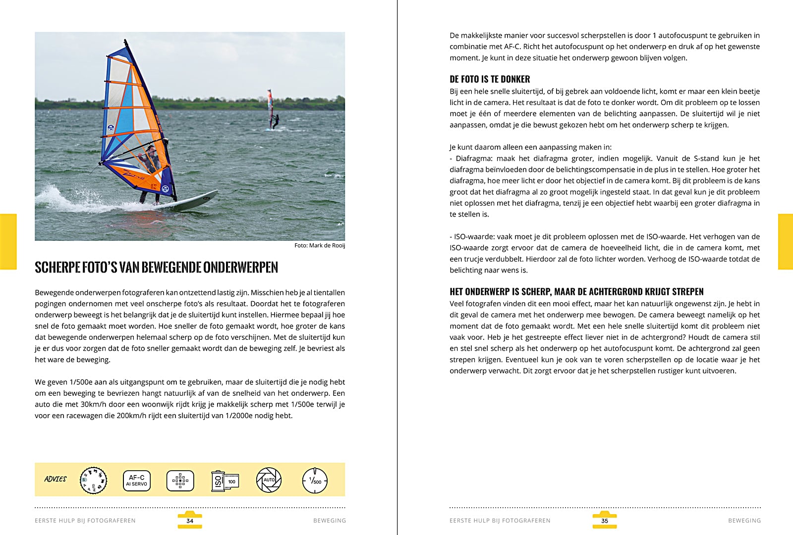 Eerste Hulp Bij Fotograferen (educatief fotografieboek) - Mark de Rooij, isbn 8719324545990