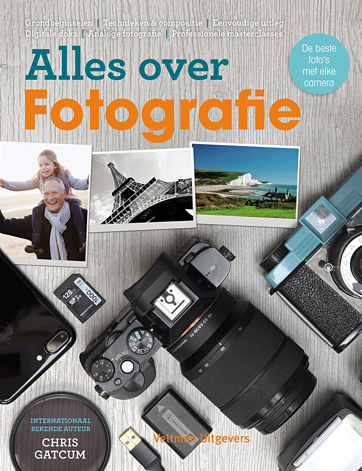 Alles over Fotografie - hét handboek om met elke camera de best mogelijke foto's te maken. Auteur Chris Gatcum, isbn 9789048315734