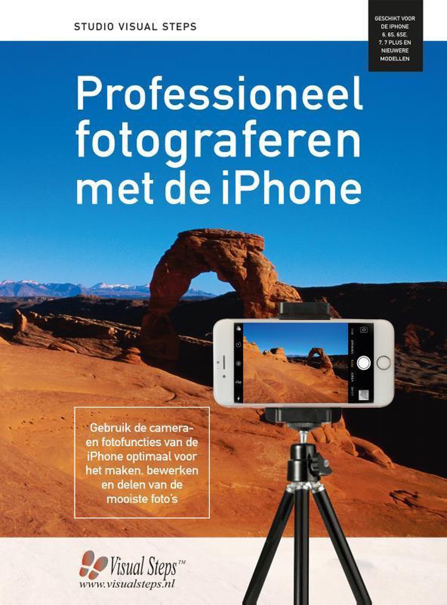 Professioneel fotograferen met de iPhone, Studio Visual Steps, ISBN 9789059056831