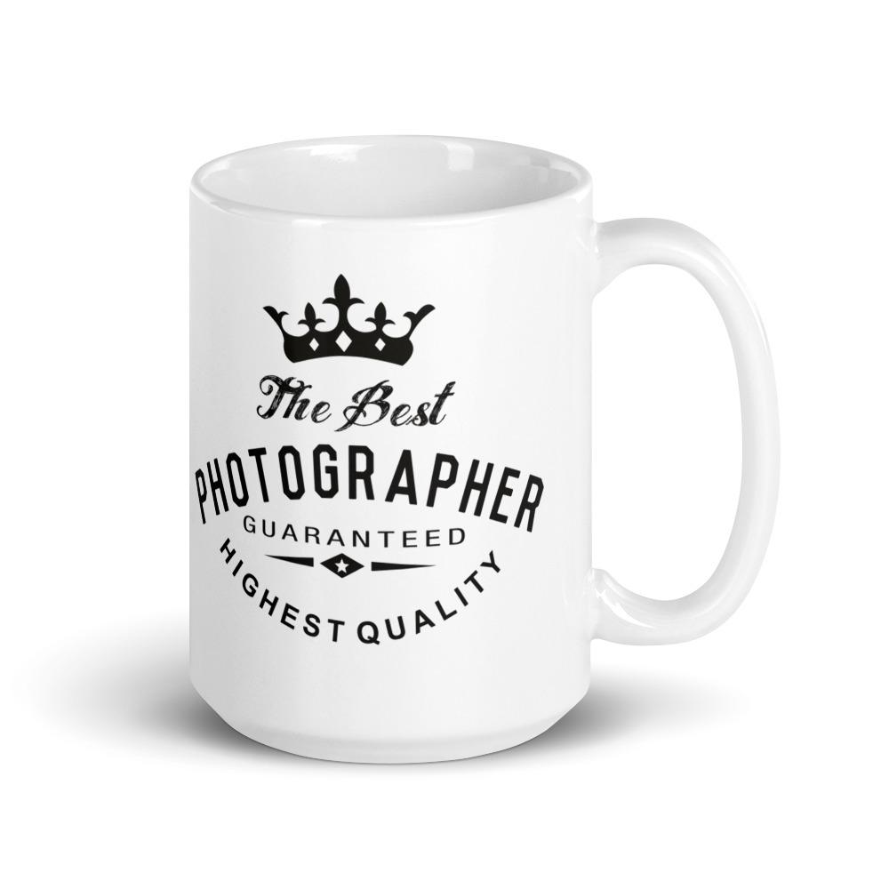 Mok voor fotograaf met tekst Best Photographer