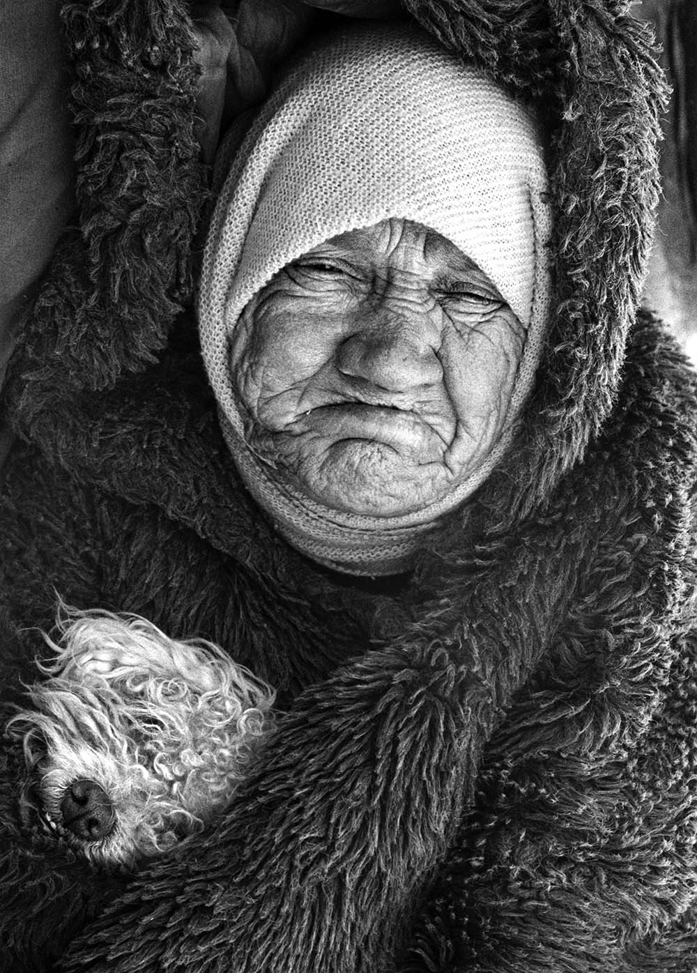 foto: © Bert Verhoeff - Tentenkamp van daklozen op het Rode Plein, Moskou/Rusland november 1990