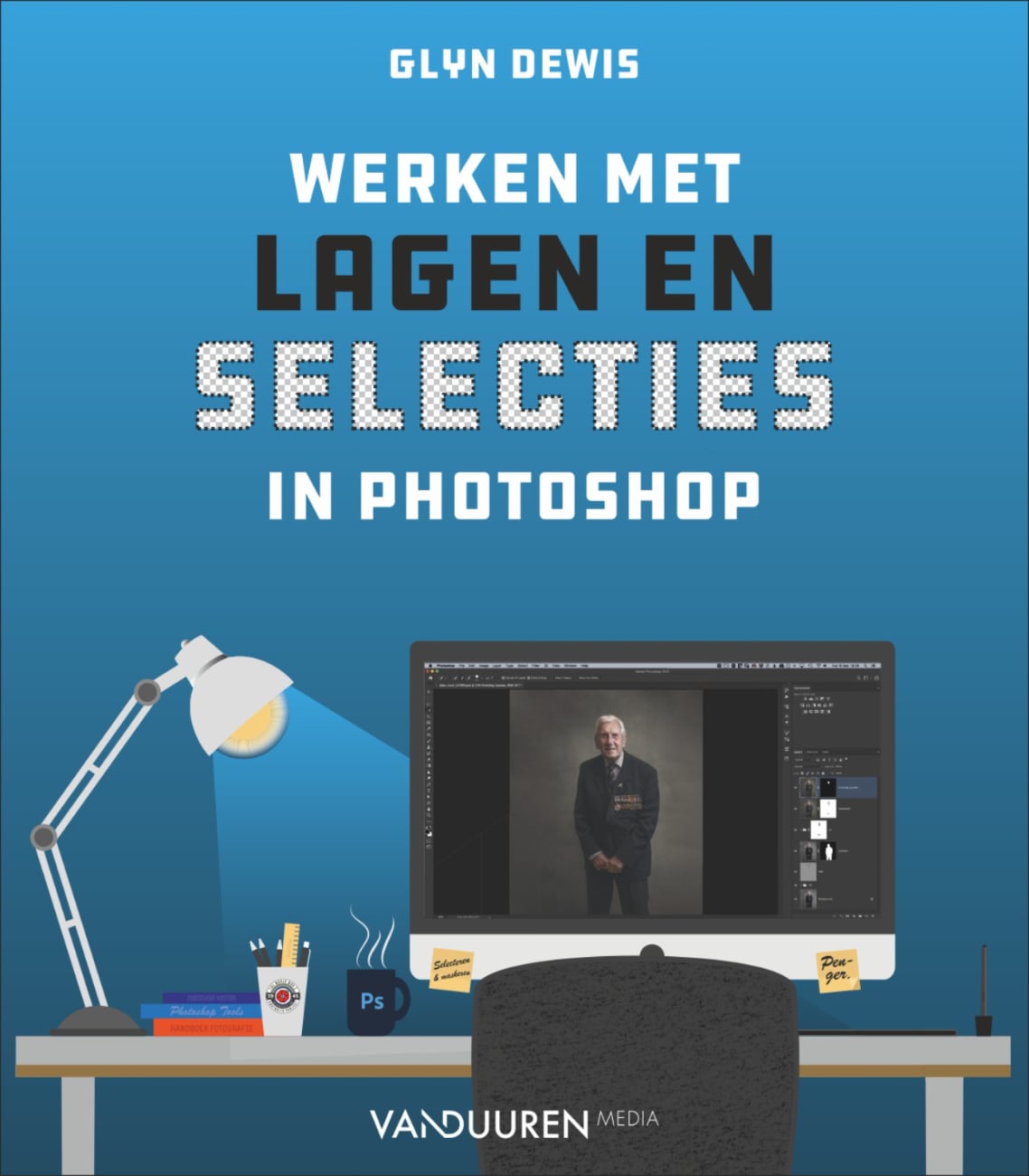 Werken met lagen en selecties in Photoshop - Glyn Dewis