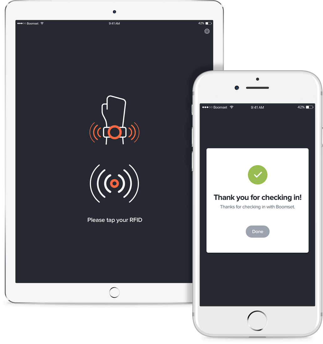 Guest CheckIn & OnSite Badge Printing Boomset