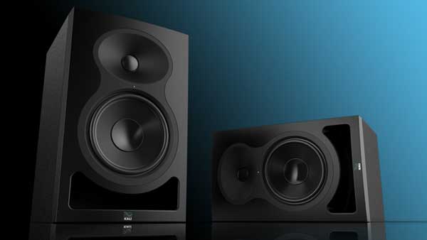 An image of Kali Audio's Project Lone Pine Series studio monitors.