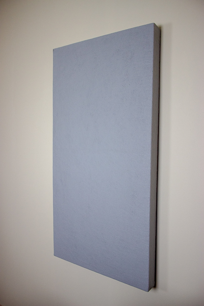 An image of a wall-mounted acoustic panel.